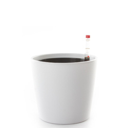 Zestaw do hydroponiki Leni 13/12 Vasa osłonka ceramiczna biała