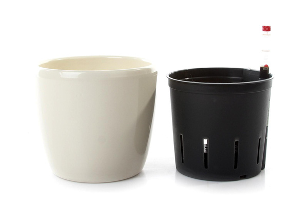 Zestaw do hydroponiki 13/12 Venus osłonka ceramiczna kremowa