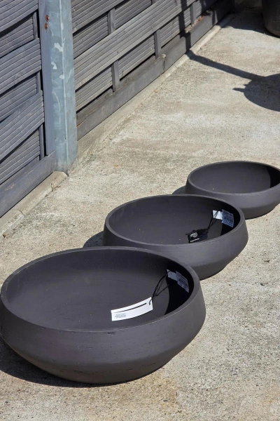 Madu L 45/16 kamienna antracytowa misa na bonsai