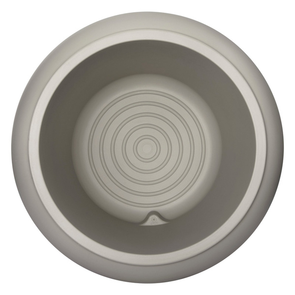 Elho Pure Beads Small 39/35 donica cylindryczna beżowa koralik