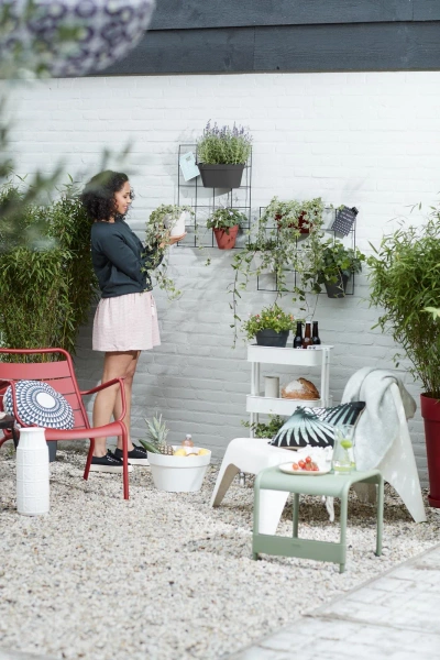 Loft Green Wall Single 15/14 doniczka balkonowa antracytowa Elho