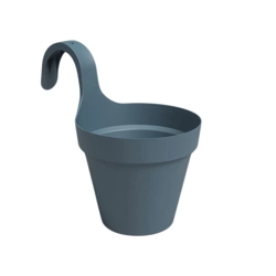 Capri Single 20 doniczka balkonowa niebieska