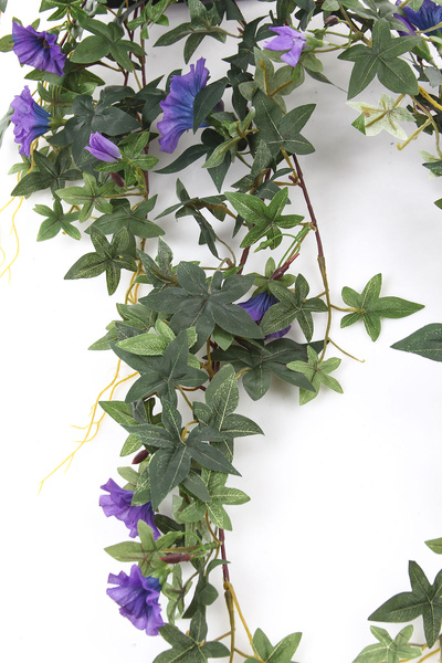 Sztuczna Petunia pnącze 80 cm fioletowe kwiaty