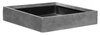Jack M 50x50/10 szara donica kwadratowa płaska