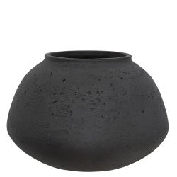 Imara XL 31/21 naturalny wazon dekoracyjny antracytowy