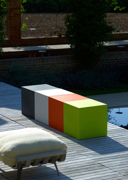 Stolik KUBE 50x50/50 biały