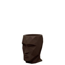 ADAN NANO Vondom 13x17/18 doniczka głowa brązowa