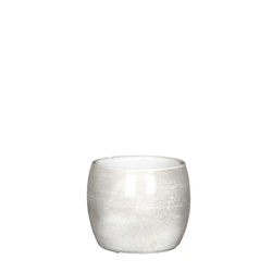 Lester 14/12 szkliwiona osłonka z połyskiem szara