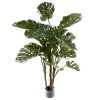Sztuczna Monstera 140 cm na drewnianych pniach deluxe