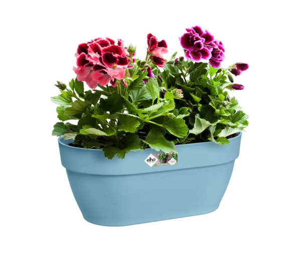 Vibia Wall Basket 35x16/15 doniczka na ścianę niebieska vintage blue