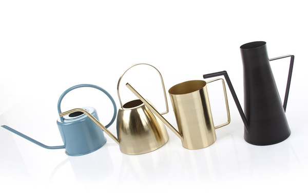 Konewka złota ozdobna retro czajniczek GOLD MICA II 30,5x15/23 1,5 litra