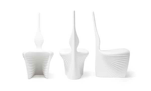 Biophilia Silla stołek by VONDOM czerwony