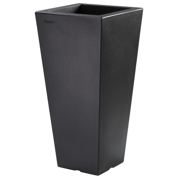 VASO QUADRO ALTO 45x45/120 donica kwadratowa wysoka antracytowa
