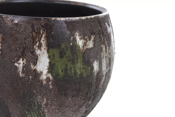 Roel 19/16 zielonkawosrebrna osłonka kulista ceramiczna