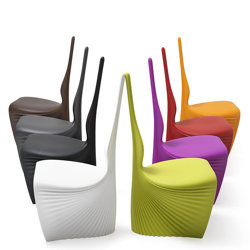Biophilia Silla stołek by VONDOM czerwony
