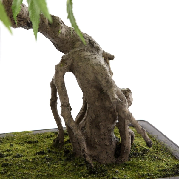 Sztuczny Bonsai Klon 50 cm zielony w doniczce