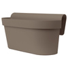 Up Casetta 50x21/23 doniczka podłużna wisząca na poręcz taupe