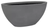 Dorant XS 32x13,5/12,5 cm szara doniczka owalna łódka