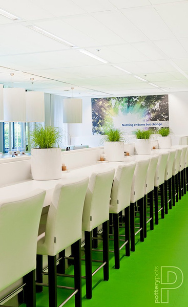 Puk M 20/20 cylindryczna osłonka biała połysk