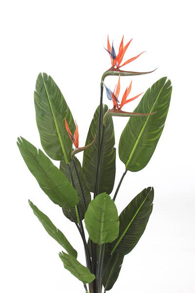 Sztuczna strelicja z 3 kwiatami 120 cm