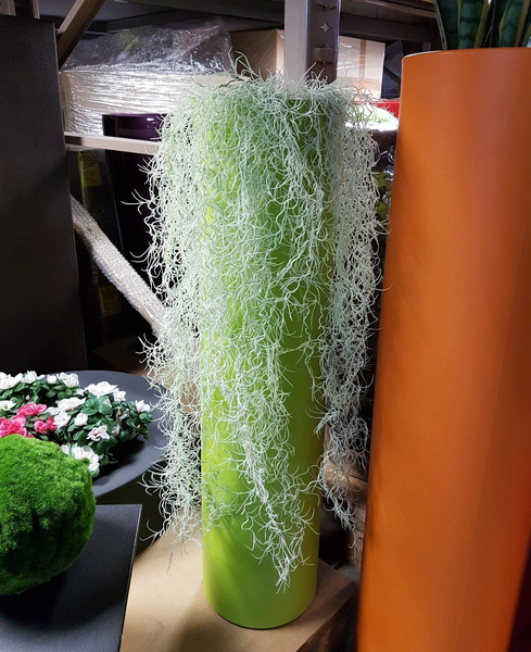 Sztuczna Gęsta Oplątwa Tillandsia pnącze 95 cm szara