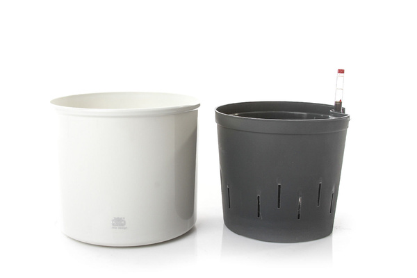 Zestaw do hydroponiki 22/19 osłonka Corona biała wkład wskaźnik