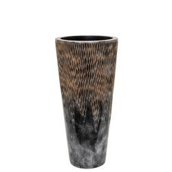 UNIVERSE COMET STRAIGHT 33/70 doniczka ręcznie zdobiona brązowa