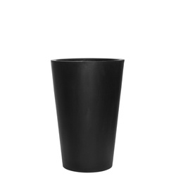 Belle L 60/90 wysoka donica kamienna czarna