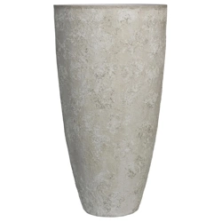 Hugo 68/126 donica XXL wysoka biała teksturowana