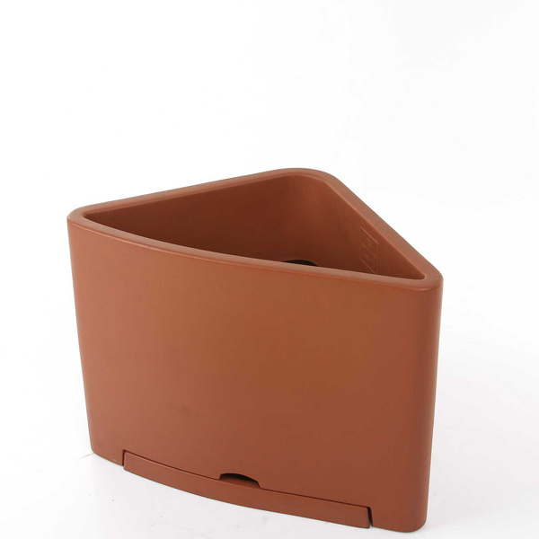 ONDA donica trójkąt 59x23/45 terakota