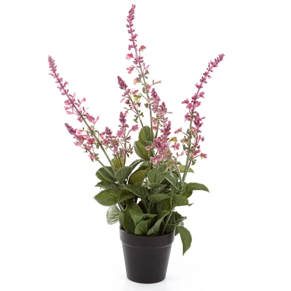 Sztuczna Szałwia fiołkowo-różowa 45 cm