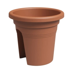 Venezia Balcony 30 balkonowa doniczka na poręcz terakota