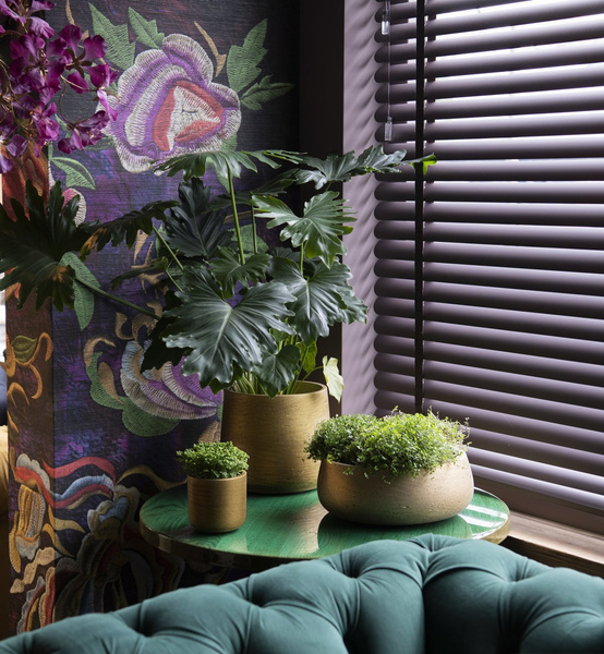 Eileen L 35/13 czarna misa kamienna do ogrodu / black washed