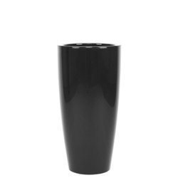 SANTORINI 33/65 donica z wkładem antracytowa z połyskiem