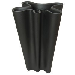 BYE-BYE 60x55/100 antracytowa duża donica designerska