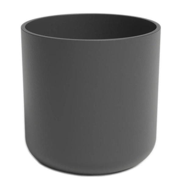 Juno 18/18 antracytowa ceramiczna osłonka walec