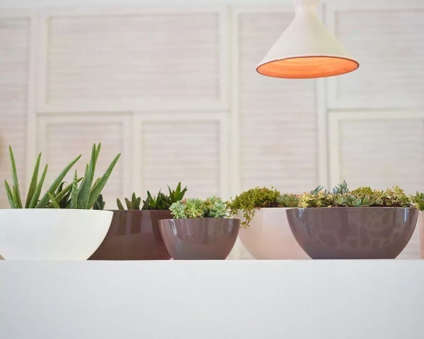 Bahia 35x17/13 biała osłonka łódka