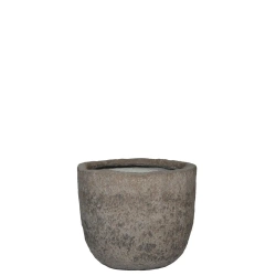 Mt.Russell XS 26/22 doniczka kamienna brązowoszara diorite grey