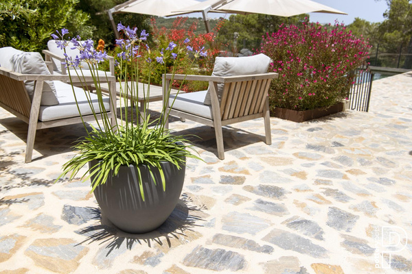 Jesslyn S 50/44 szara donica betonowa