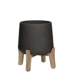 Patt XXXL 50,5/57,5 donica na niskich nóżkach czarna