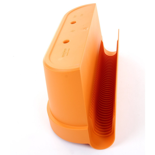 Up Casetta 50x21/23 doniczka podłużna na poręcz czerwona