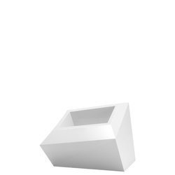 FAZ VONDOM 58x45/42 niska donica designerska biała lakierowana