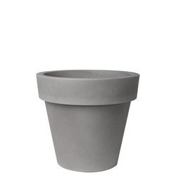 IKON 40/36 doniczka okrągła cementowa z rantem
