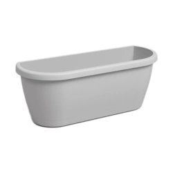 Algarve Wall 38x14/14 szara doniczka na ścianę wisząca