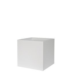 MINI KUBE 20x20/20 doniczka kwadratowa kubik biała
