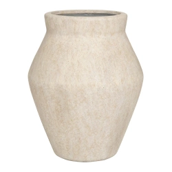 Fleuri High L 61/75 wysoka donica antyczna travertine beige