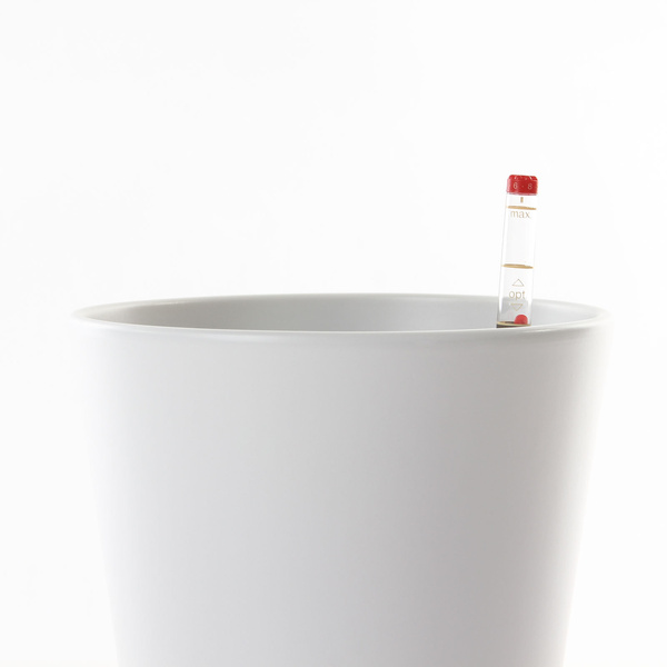 Zestaw do hydroponiki Leni 15/19 Vasa osłonka ceramiczna biała