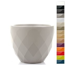 VASES VONDOM 55/45 donica designerska geometryczna KOLOR lakierowany NA ZAMÓWIENIE