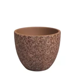 Hestia 17/15 doniczka ceramiczna terakota z teksturą