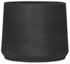 Patt XXXL 45/38 okrągła donica kamienna czarna black washed